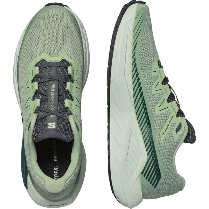 Salomon Men's DRX Defy GRVL Smoke Green/Sea Moss/Canary Green